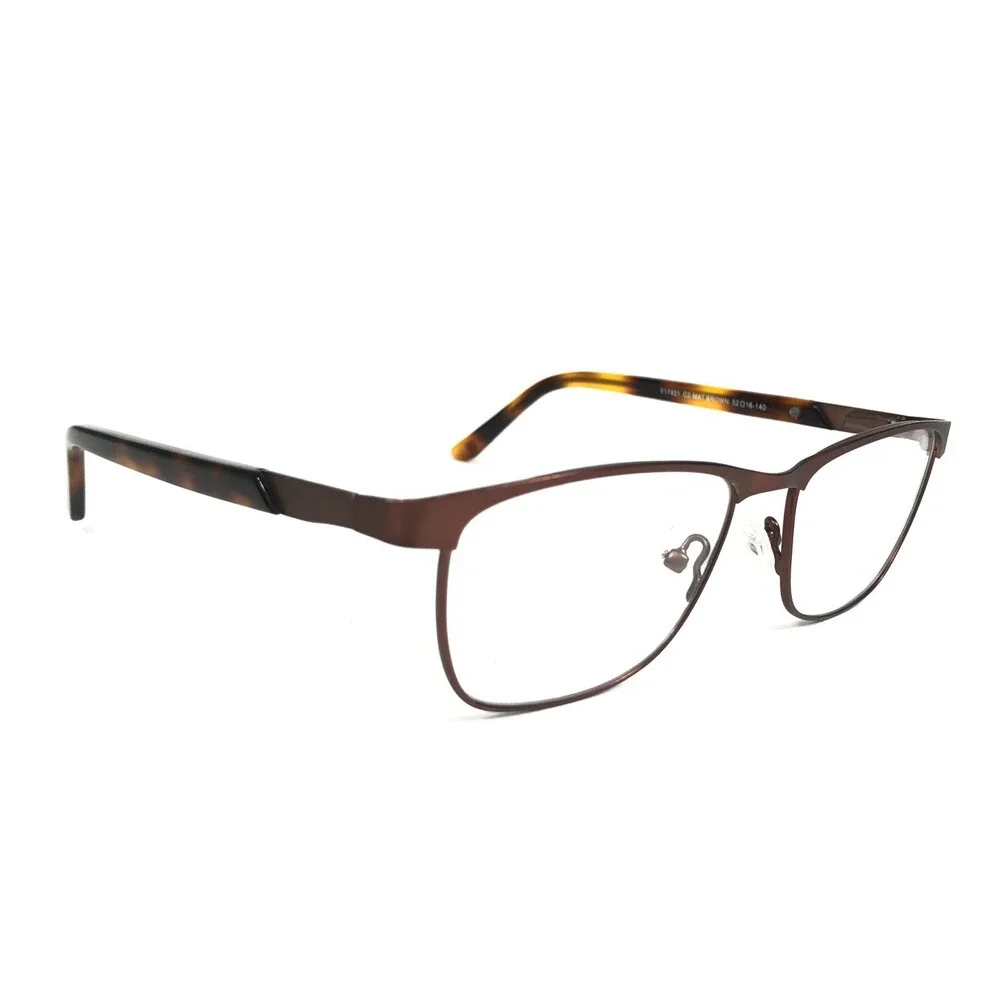 Velenciaga Eyeglasses Frames V17421 C2-MAT.BROWN Tortoise Square 52-16-140